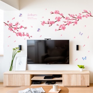 Decal dán tường hoa anh đào MS-73 [Sticker dán tường]
