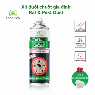 Xịt đuổi chuột cho gia đình Rat&PestOust EcoAirVn Lifetech Group