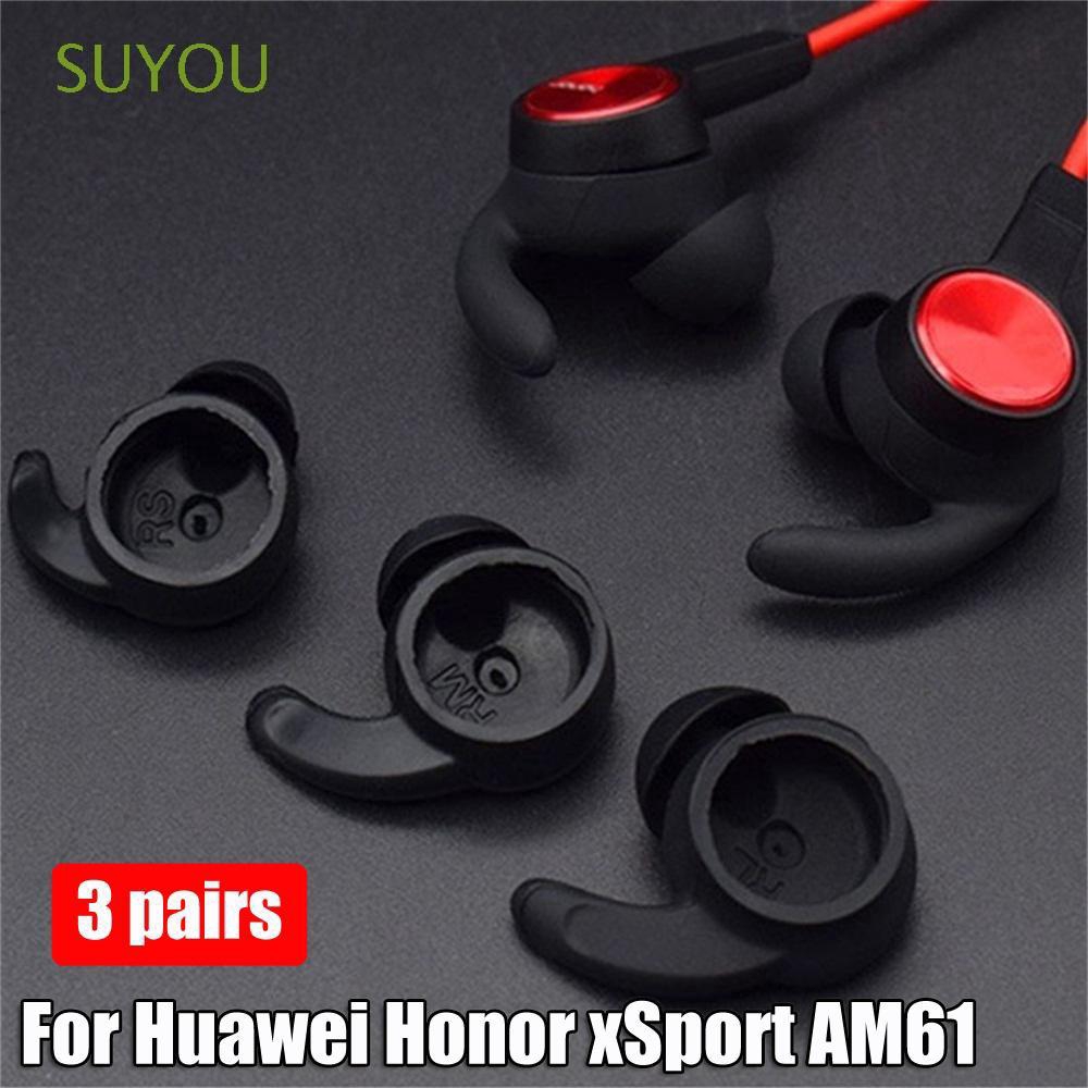 Set 3 Cặp Nút Tai Nghe Nhét Tai Bằng Silicon Cho Huawei Honor Xsport Am61