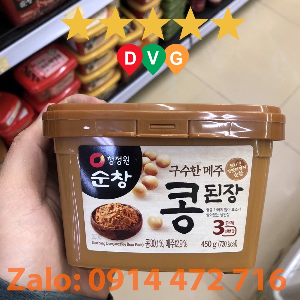 Tương Đậu Nành Loại Ngon Sunchang Daesang 450g
