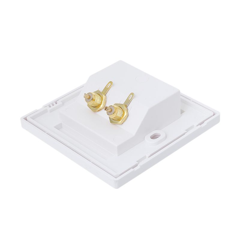 Hộp Ổ Cắm RCA Gắn Tường Hình Hoa Sen