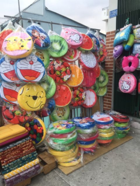 Nệm hình doremon 3D