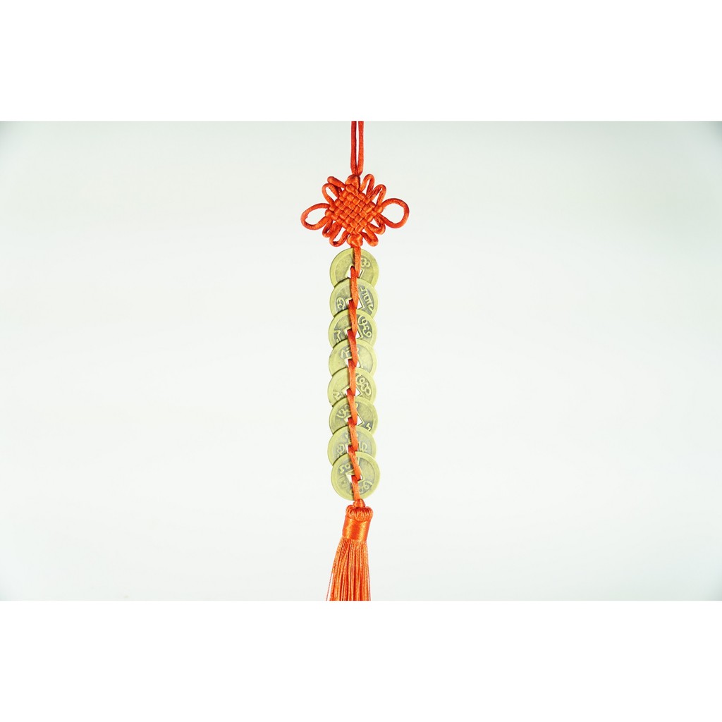 Dây treo cửa, xe hơi 8 đồng xu Bát Đế Bát Trạch phát tài phát lộc | BigBuy360 - bigbuy360.vn