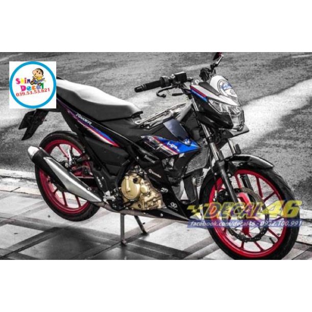 Tem rời Raider Fi HP4 chất liệu Crom cao cấp ko bay màu