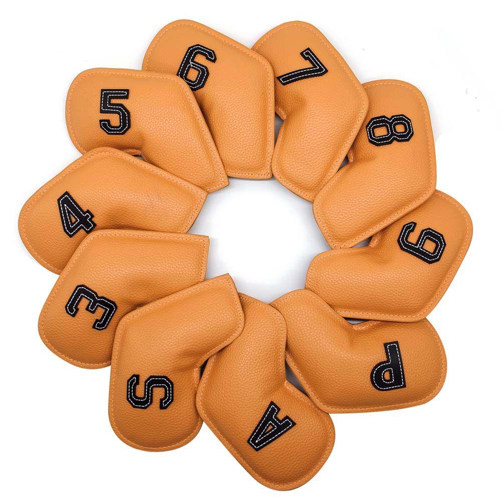 Vỏ Bọc Đầu Gậy Đánh Golf Bằng Sắt Thêu Số Độc Đáo Tiện Dụng