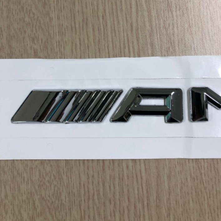 Sản Phẩm Decal 3D nhựa chữ nổi dán xe đuôi ô tô, xe hơi AMG .