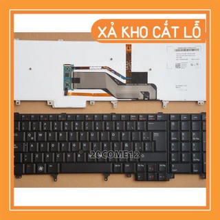 Bàn phím laptop dell latitude e6520 e6530 e5520 e5530 hàng nhập khẩu không có led