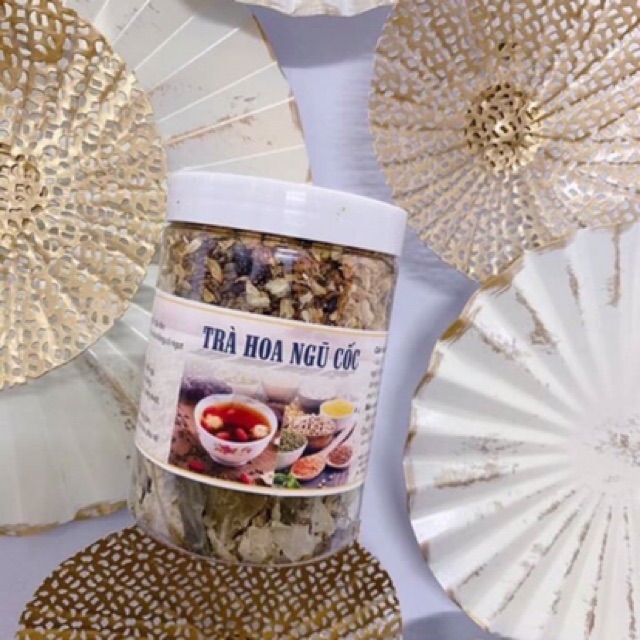 (Có tem niêm phong) 3 hộp trà hoa nhài ngũ cốc thanh nhiệt,kích sữa, thon gọn
