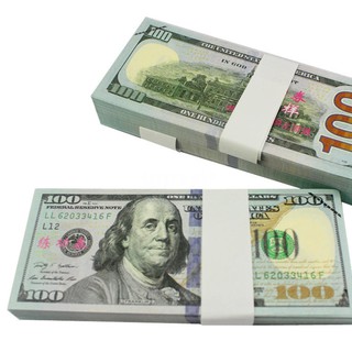 ☪Top☪ 20Pcs/Pack USD Paper Bar Atmosphere Props Money for Movie TV Video Novelty Photography Tools