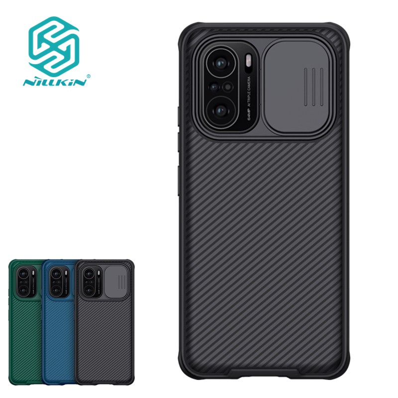 Ốp điện thoại Nillkin bằng PC cứng viền TPU dẻo tráng gương sang trọng cho Xiaomi Mi Poco F3 11i 10S 11X Pro Redmi K40 Pro Pro+