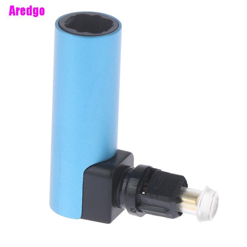 Right Angle Digital Optical Audio SPDIF Toslink 90 degree Optical adapter