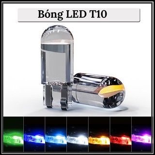 Bóng Led T10 Siêu Sáng, Đèn Led T10 Lắp Mặt Đồng Hồ, Demi, Xi Nhan Xe Máy, Ô Tô Đủ 7 Màu Lựa Chọn