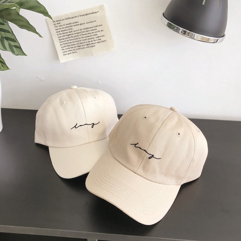 Nón Kết Thêu Chữ Đơn Giản Thời Trang