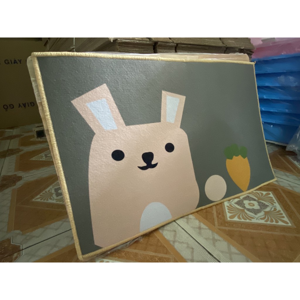 THẢM LAU CHÂN 3D CHỐNG TRƠN TRƯỢT 40x60CM