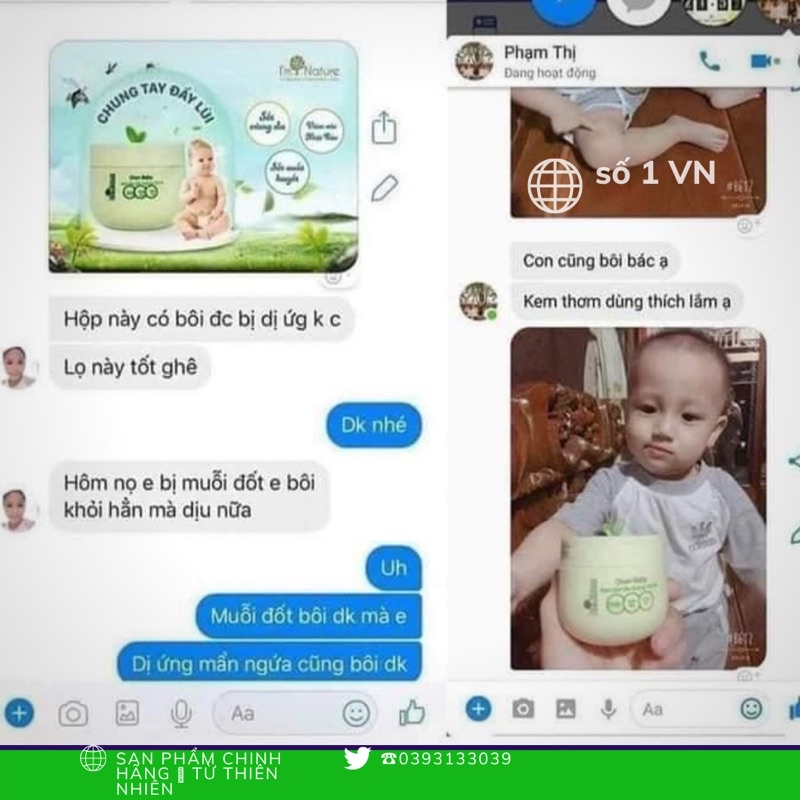 Kem Chống Muỗi Oran Baby I'm Nature - Làm Dịu Và Phục Hồi Da Do Muỗi Đốt Cho Bé 50gr