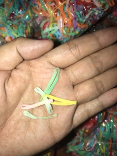 50gr/100 gr thun cột tóc màu dày dặn hàng VN