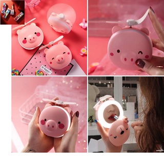 Hợp đồng mua sỉ Quạt Heo Có Đèn Kèm Gương Soi