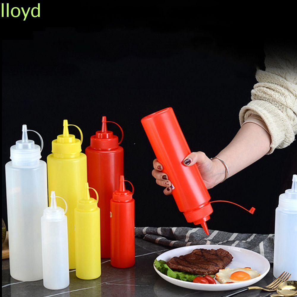 Bình Nhựa Đựng Nước Sốt / Gia Vị Có Nắp Đậy Chống Rò Rỉ Nhiều Màu Tùy Chọn Cho Nhà Bếp