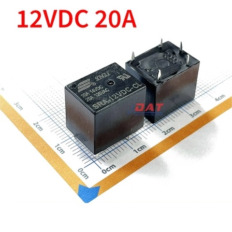Relay 12VDC 20A 5 Chân SRA-12VDC-CL