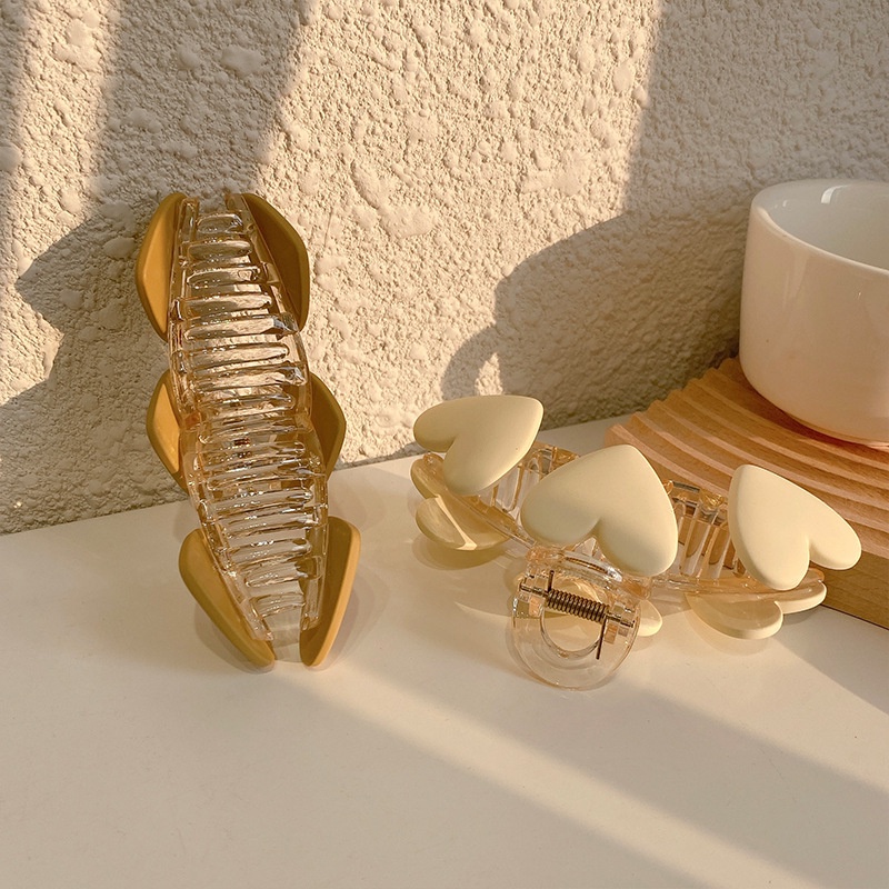 Kẹp Tóc Hình Trái Tim Thời Trang Mùa Hè 2022 Cho Nữ