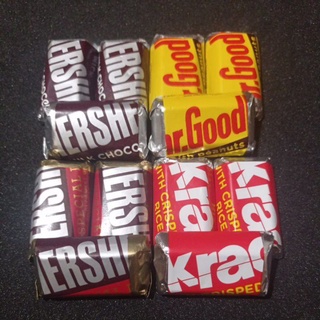 (t11/24) Kẹo socola Hershey's chocolate Miniatures gói 294g và combo 100g