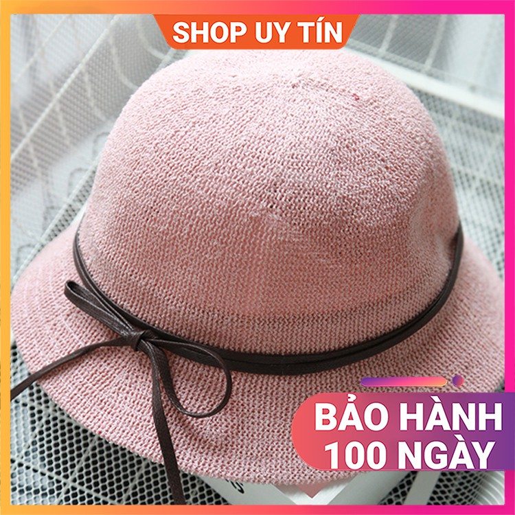 Mũ Đi Biển - Nón Cói Rộng Vành Vintage Cao Cấp Nữ Đẹp