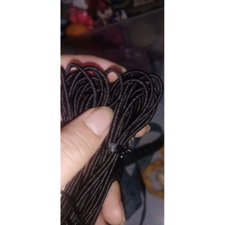 5m dây thun đen tròn  2mm co giãn cực tốt