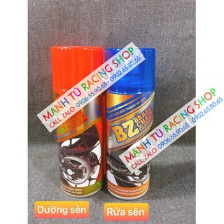 Chai xịt rữa và dưỡng sên bz chainlube - hdid3