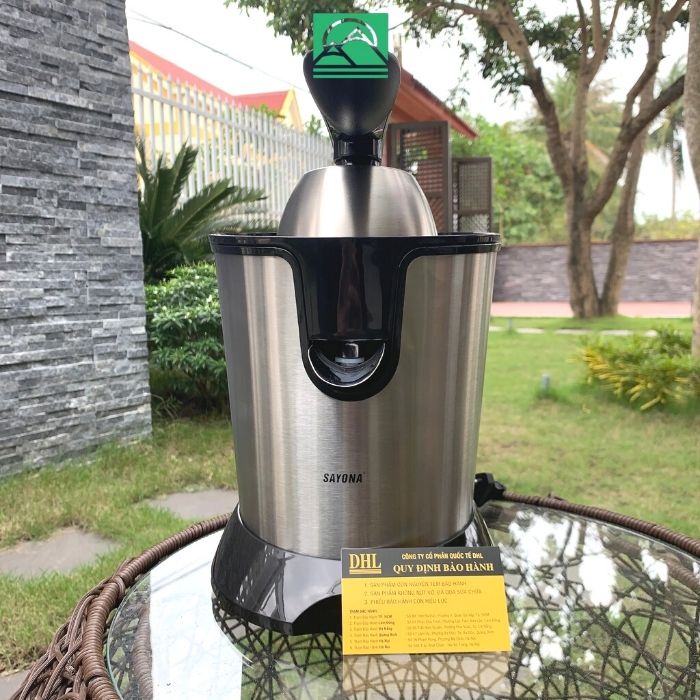 MÁY VẮT CAM SAYONA SZJ-651D hàng chính hãng bảo hành 1 đổi 1 trong 12 tháng