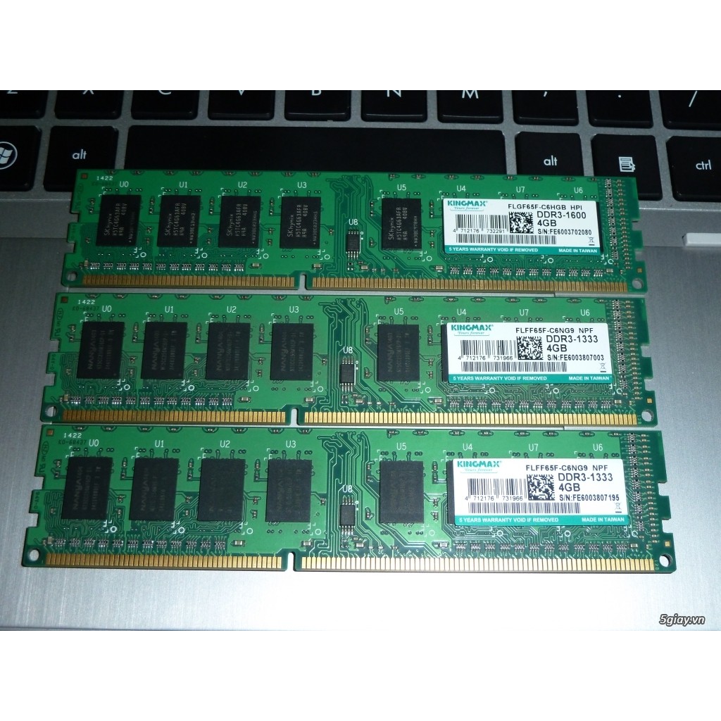 Ram Kingmax DDR3 4GB bus 1333 cho PC | WebRaoVat - webraovat.net.vn