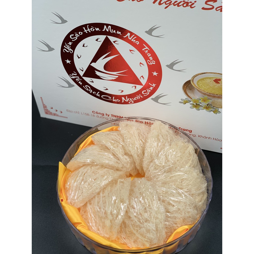 Yến trắng Hòn Mun Nha Trang tinh chế 100g