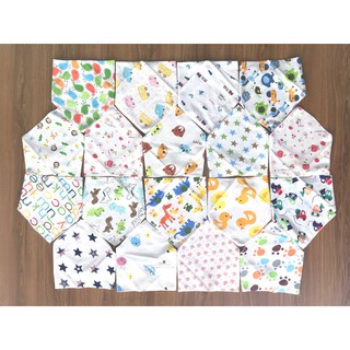 combo 10 yếm tam giác cho bé