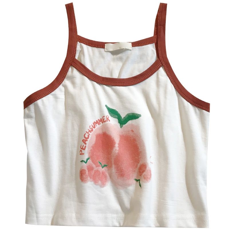 COZOK Áo Tank Top Không Tay In Họa Tiết Thời Trang