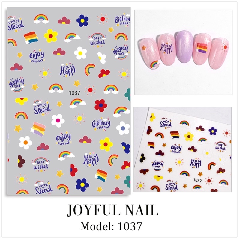 MIẾNG DÁN MÓNG TAY STICKER 1037