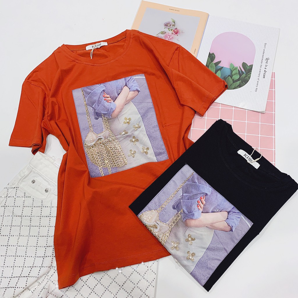 áo phông nữ /Freeship từ 150k/ áo thung nữ đẹp hàng Quảng Châu | BigBuy360 - bigbuy360.vn