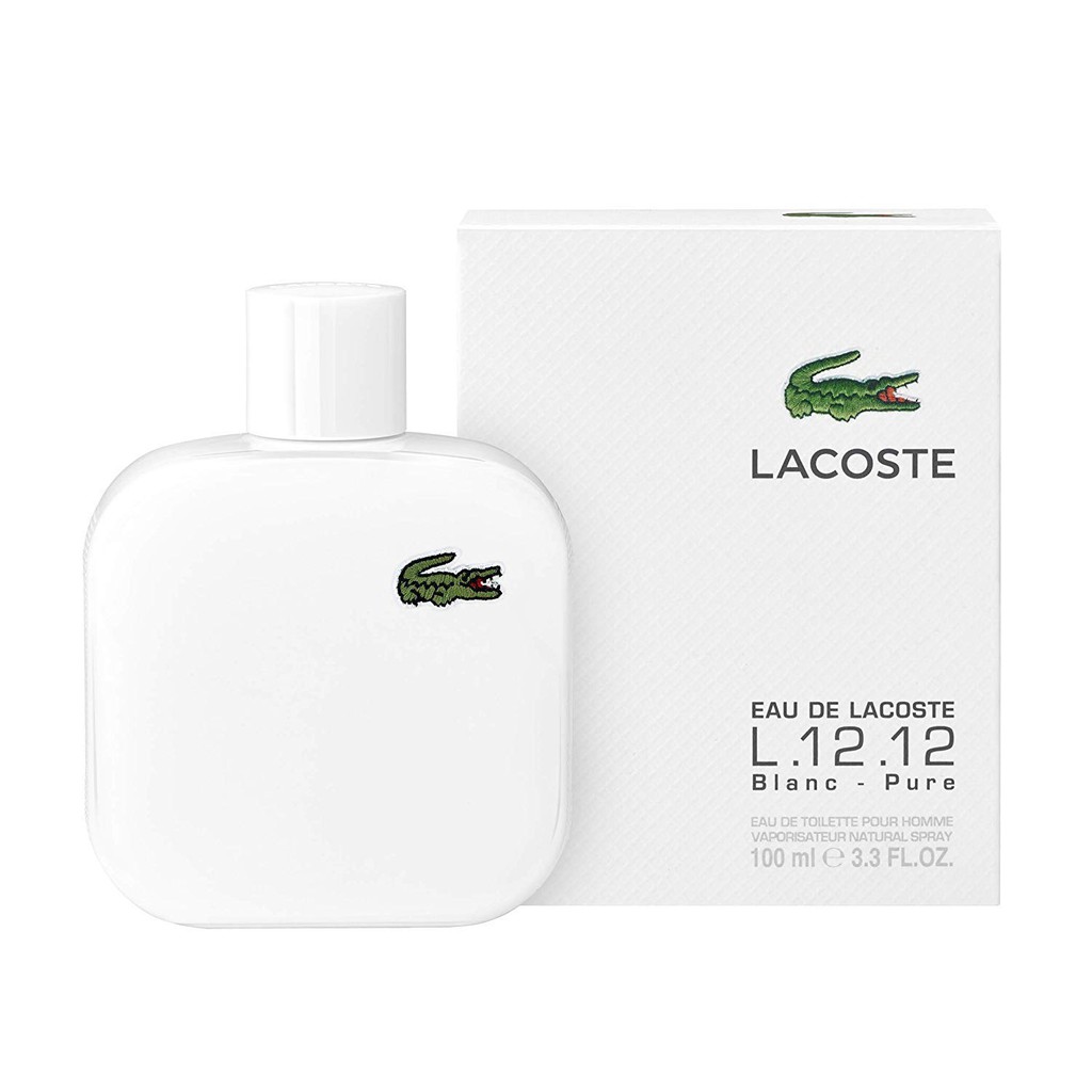 Nước hoa nam chính hãng Lacoste - Cá sấu trắng