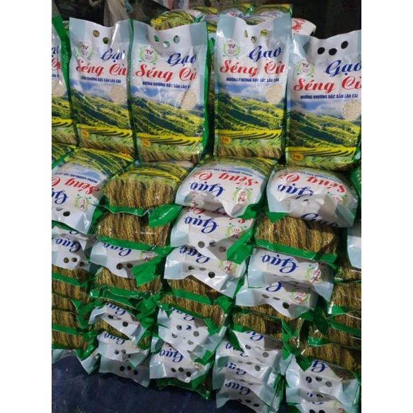 Gạo Sen cù Mường Khương 5kg- Đặc sản Tây Bắc