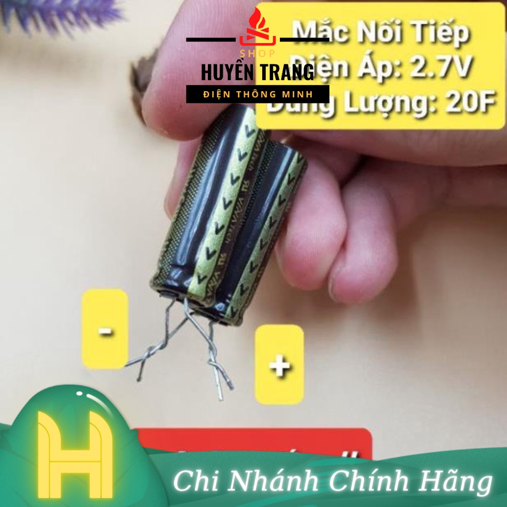 Siêu Tụ 2.7V 10F 11mAh 10F 2.7V Tụ Điện