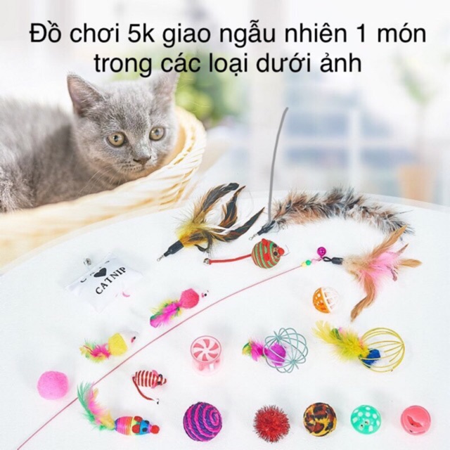 BÁN BUÔN-bóng chuông bằng nhựa cho chó mèo-nhiều mẫu