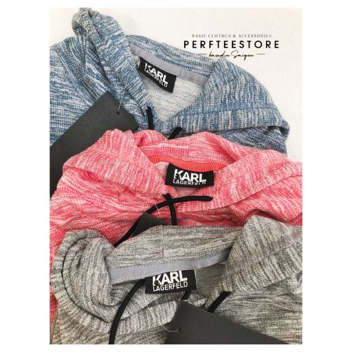 Áo chui đầu hoodie Karl Lagerfeld form nam nữ nỉ da cá mỏng |𝑷𝑬𝑹𝑭𝑻𝑬𝑬|