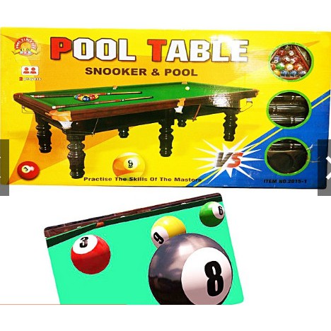 Bàn BI A MINI snooker & Pool - 2015