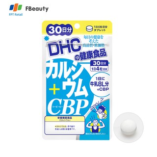 Viên uống Bổ sung Canxi DHC Calcium + CBP (30 ngày x 120 viên) 54g