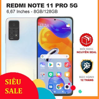 Điện thoại Xiaomi Redmi Note 11 Pro 5G (8GB/128GB) Chính hãng 100% Có Tiếng Việt – Bảo Hành 1 Năm