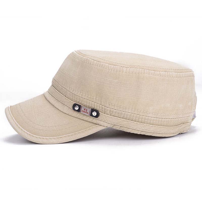 Mũ Lưỡi Trai Cotton Cao Cấp Thiết Kế Độc Đáo Thời Trang Cổ Điển Có Dây Đeo Tùy Chỉnh Cho Nam / Nữ
