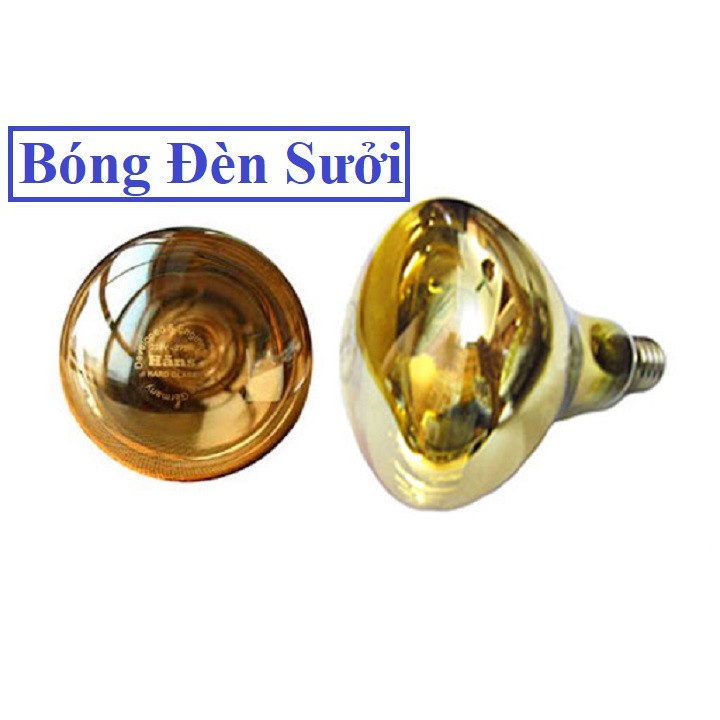 Bóng Đèn Sưởi Nhà Tắm Ánh Vàng Công Suất 275W - densuoinhatam