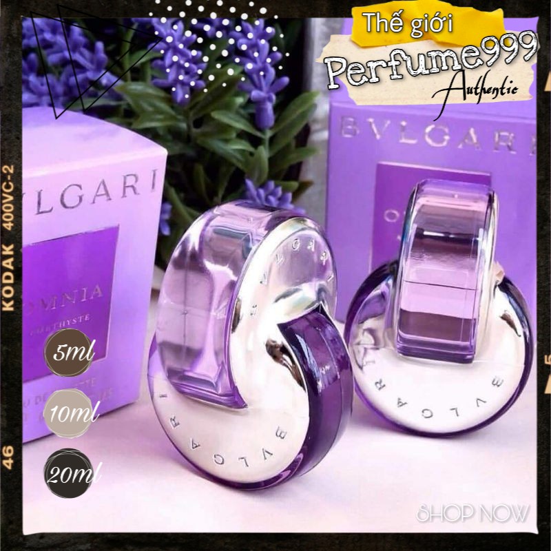 Nước hoa nữ BVLGARI Omnia Amethyste EDT 5ml/10ml/20ml