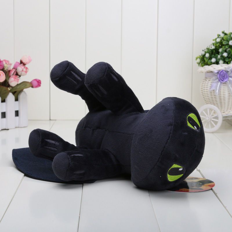 55cm How to Train Your Dragon 3 Toothless Anime Stuffed Toy Night Fury Plush Doll Soft Toys Kids Gifts