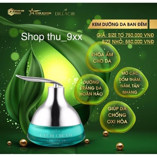 Kem Đêm Dưỡng Trắng Da, Chống Lão Hoá Khoá Ẩm Whitening Soothing Orange Cream Dr.Lacir - Lamer care