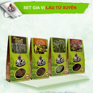Gia Vị Nấu Lẩu - Lẩu Ngọt, Lẩu Cay (Quế Cay, Nguyệt Quế, Đại Hồi) Ông Chà Và - Hộp Giấy