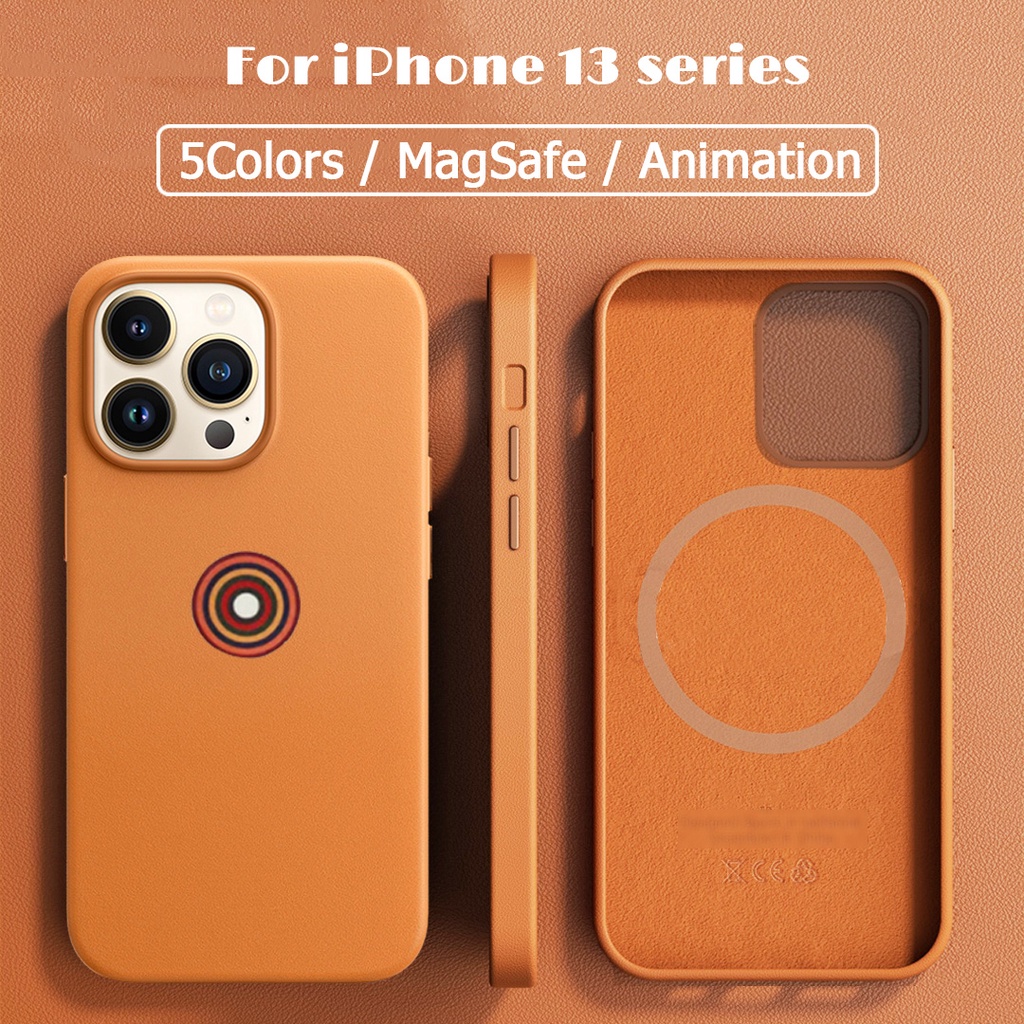 Bao Da Điện Thoại Từ Tính An Toàn Cho iPhone 13 13 Pro Max mini